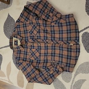 O'Neill Sherpa Lined Flannel Shacket, Size Large, NWOT